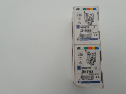 Telemecanique/Schneider Electric 2 Stück ZB4 BVB3 089239 LED 24V