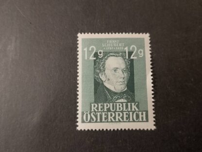 1947 Österreich 150. Geburtstag v. Franz Schubert 1947 postfrisch ANK 819