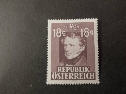 1947 Österreich 75. Todestag v. Franz Grillparzer 1947 postfrisch ANK 809