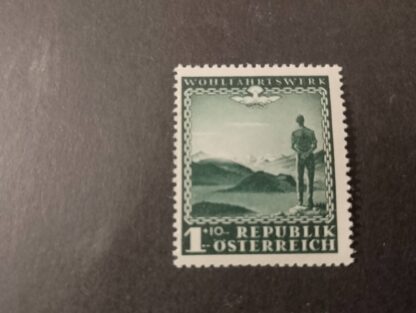 1945 Österreich Heimkehrermarke 1945 postfrisch ANK 737