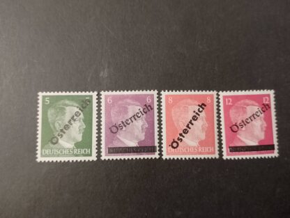 1945 Österreich I.Wiener Aushilfsausgabe postfrisch ANK 660 – 663