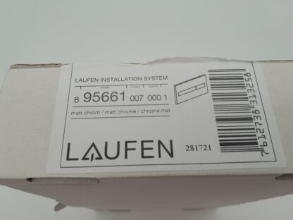 Laufen 8.9566.1.007.000.1 matt chrom 281721 Drückerplatte NEU, OVP – Bild 5