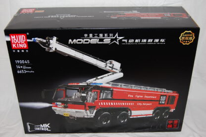 Mould King 19004S Flughafen Feuerwehr Motor und ferngesteuert