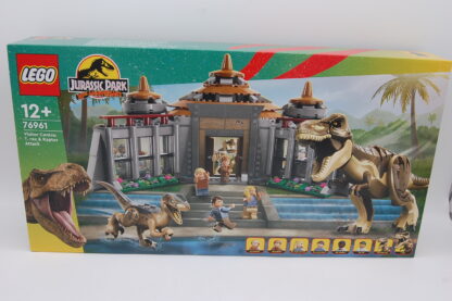 LEGO®76961 Jurassic World - Angriff des T.Rex und des Raptors aufs Besucherzentrum