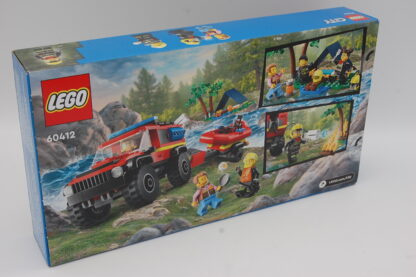 LEGO®60412 City - Feuerwehrgeländewagen mit Rettungsboot – Bild 2