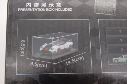 Mould King 27030 Super Sportwagen wie Pangani Zonda Maßstab 1:24 INKL. DISPLAY BOX – Bild 3