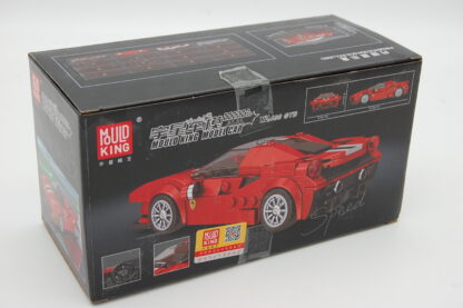 Mould King 27006 Roter Super Sportwagen 488 GTB  Maßstab 1:24 inkl. Displaybox – Bild 2