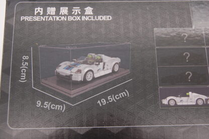 Mould King 27044 deutscher Sportwagen wie Porsche 918 Maßstab 1:24 inkl. Displaybox – Bild 3