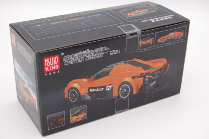Mould King 27004 Orangener Super Sportwagen P1  Maßstab 1:24  INKL. DISPLAY BOX – Bild 2