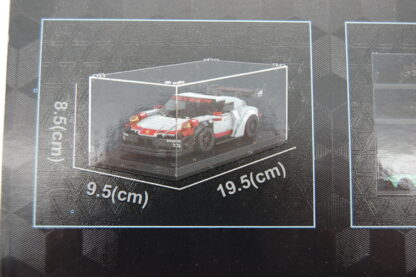 Mould King 27010 Rennwagen 911 RSR Maßstab 1:24 INKL. DISPLAY BOX – Bild 3