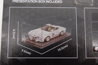 Mould King 27037 Historischer Sportwagen wie 300 SL Maßstab 1:24 INKL. DISPLAY BOX – Bild 3