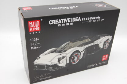 MOULD KING 10016 AS-Valkyrie Rennwagen Modellbaukasten | 1.136 STÜCK
