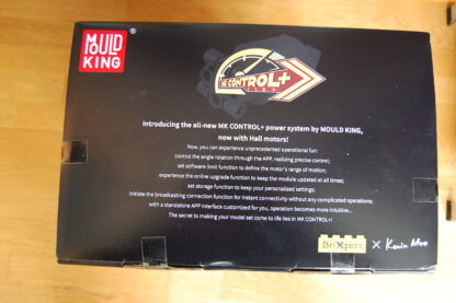 MOULD KING 17045 Roter Schwerlaststapler mit Motor und Fernbedienung – Bild 6