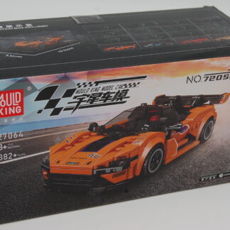 Mould King 27064 Sportwagen 720SGT3 + Vitrine