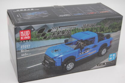 Mould King 27057 amerikanischer Pickup-Truck  inkl. Vitrine in 1:24