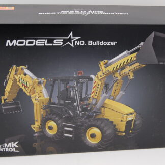 MOULD KING 17036 KLEMMBAUSTEINE TECHNIK SCHWERLAST BAGGERLADER MIT RC SET - 2239 TEILE mit Motor und Fernbedienung