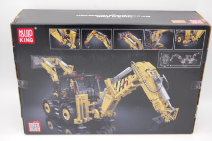MOULD KING 17036 KLEMMBAUSTEINE TECHNIK SCHWERLAST BAGGERLADER MIT RC SET - 2239 TEILE mit Motor und Fernbedienung – Bild 2