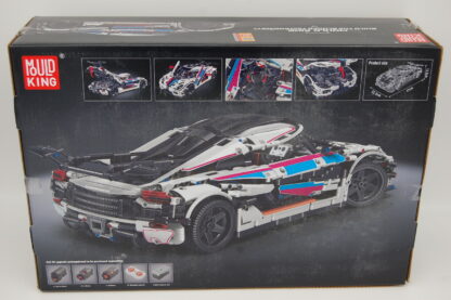 MOULD KING 13120 - KOENIGSEGG SPORTWAGEN - MODELLBAU AUTO - 3063 KLEMMBAUSTEINE, statische Version – Bild 2
