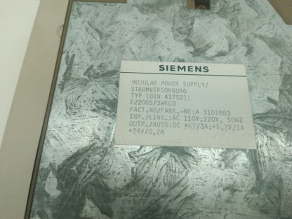 Siemens Simatic S5 PS  E220G5/3WRGD – Bild 7