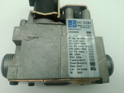 Sigma 843 Gasarmatur – Bild 4