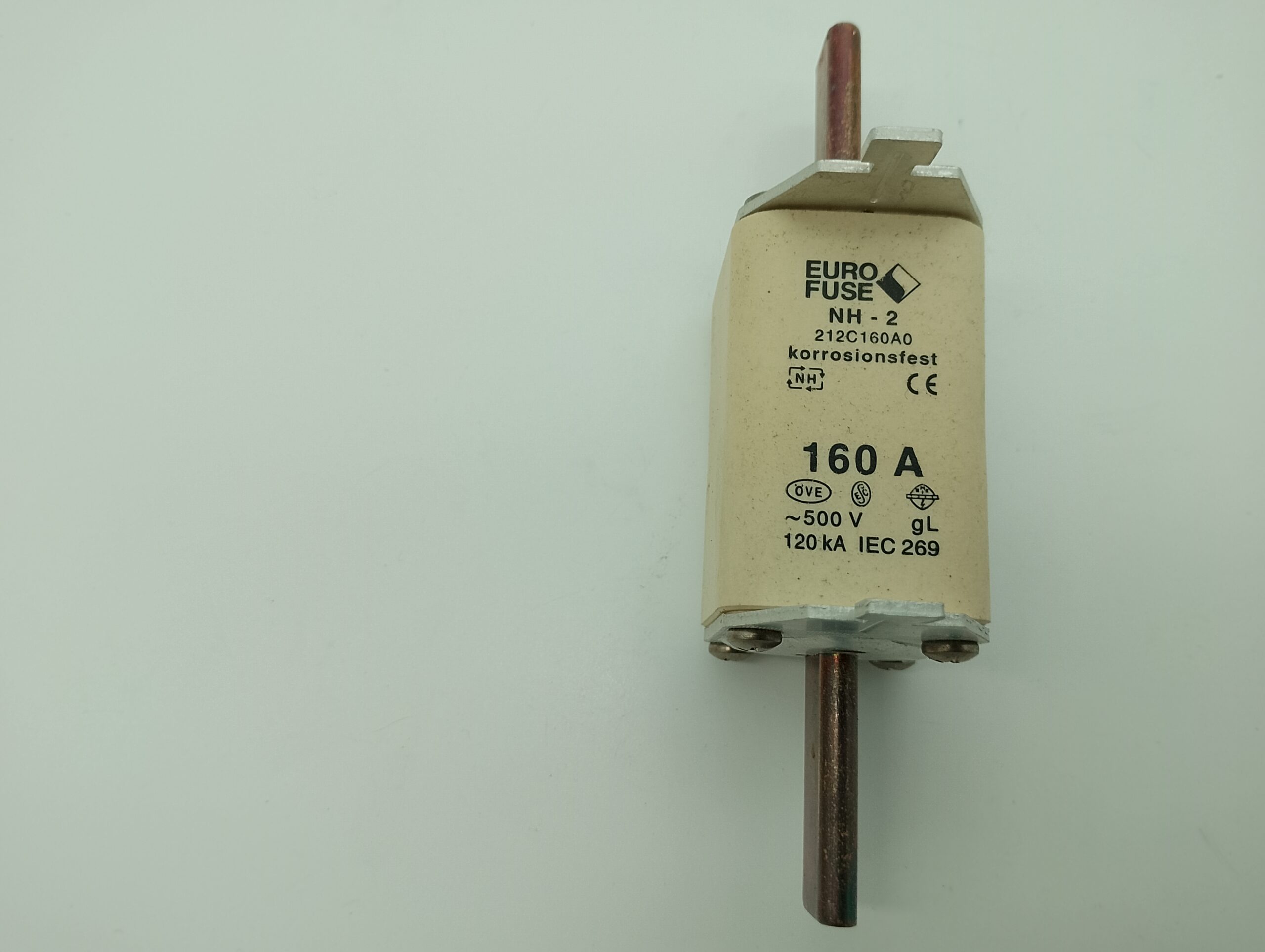 thumbnail image 2 of MIRO RGS12-160A Fast Acting Fuse - AR 160 Amp, 500V (Type GG) - 160A 2 of 5