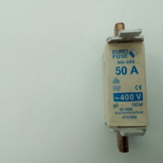 m.schneider Eurofuse NH-000 50A ~400V gG 100kA 470950 Neu