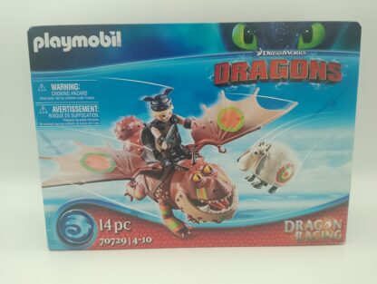 PLAYMOBIL 70729 DRAGON RACING FISCHBEIN UND Fleischklops