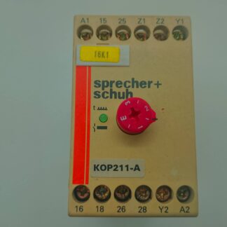 Sprecher + Schuh KOP211-A Zeitverzögerungsrelais
