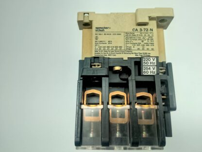 Sprecher & Schuh CA3-72-N-11 220V 50Hz/254V 60Hz – Bild 2