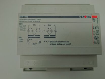 Grothe GT1990 Trafo