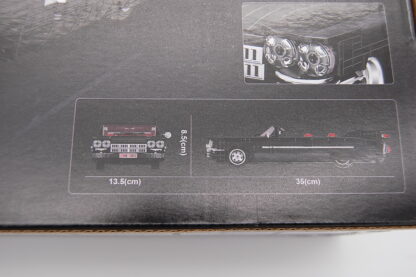 Mould King 10012  Oldtimer Auto Klemmbausteine Spielzeug Bausatz statische Version 1324 Teile – Bild 6