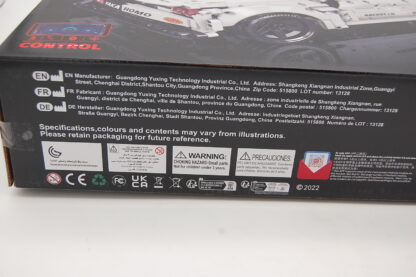 Mould King 13128 schwarz/weißes US-Muscle-Car RC Version 1678 Teile – Bild 4