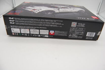 Mould King 13128 schwarz/weißes US-Muscle-Car RC Version 1678 Teile – Bild 6