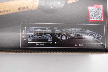 Mould King 13195 technisches Auto Super-Sport-Rennwagen RC Version 1384 Teile – Bild 3