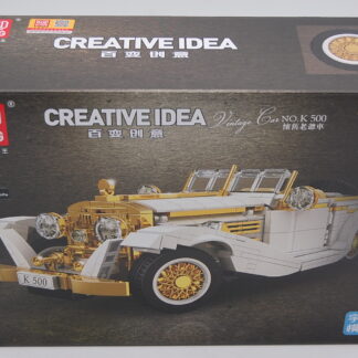MOULD KING 10003 Technik Retro Auto Vintage Modell Klemmbausteine Spielzeug statische Version 868 Teile