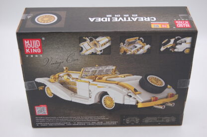 MOULD KING 10003 Technik Retro Auto Vintage Modell Klemmbausteine Spielzeug statische Version 868 Teile – Bild 2
