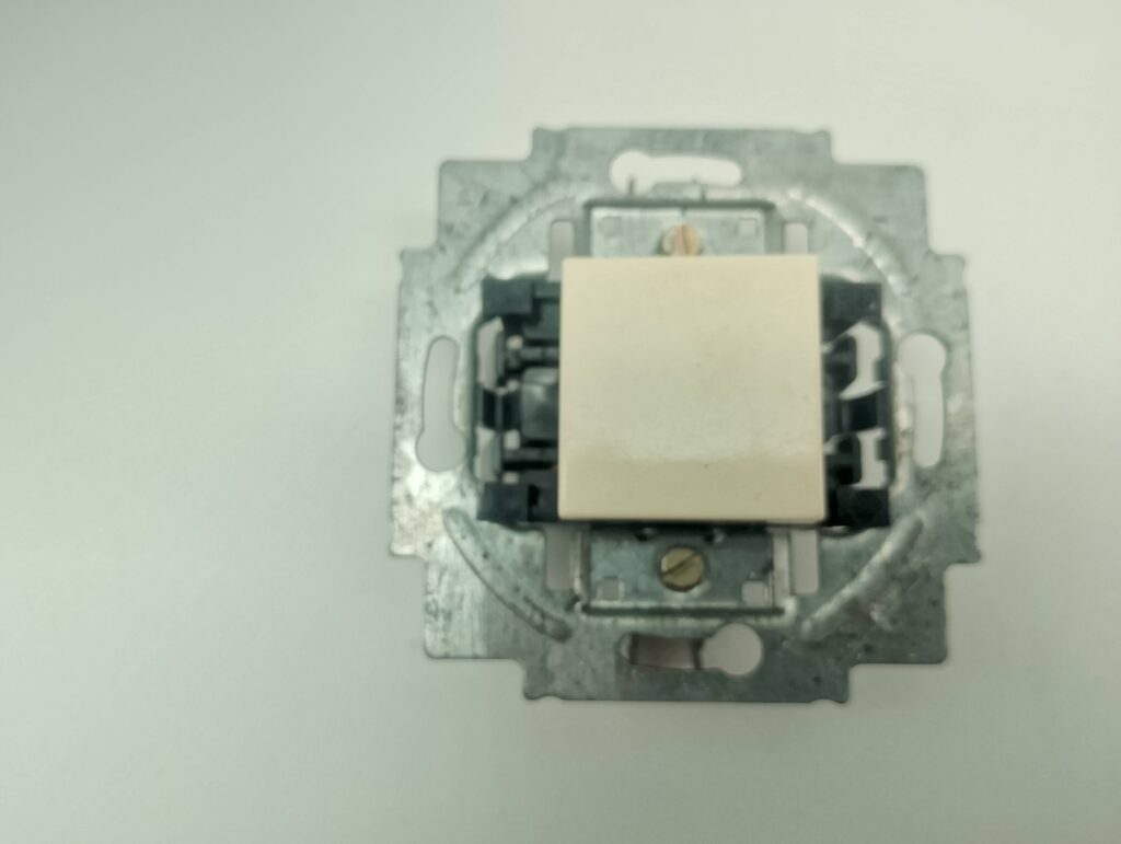 Produktbild von Busch-Jaeger SBM216 Ausschalter 2P 16A – Mit Meldeleuchte, 230V, Für Sicherheitsstromkreise