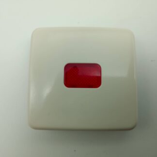 Busch und Jäger Wippe cremeweiß mit roten Symbol 2509.20   0421-4-4123