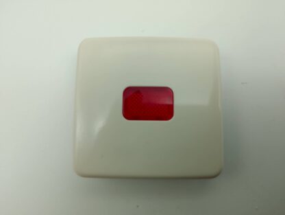 Busch und Jäger Wippe cremeweiß mit roten Symbol 2509.20   0421-4-4123