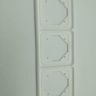 Kopp 3022 3fach Rahmen weiß