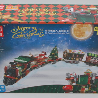 Mould King 12028 Technic 2-in-1 Weihnachtszug Bausteine & Transformers Roboter 1522 Teile