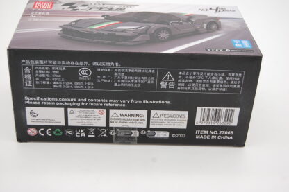 MOULD KING 27068 488 Pista Sports Car 358 Teile inkl. Vitrine – Bild 4
