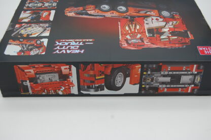 JieStar JJ9070  Red Heavy Truck,Lastwagen 1708 Teile 14+ statische Version – Bild 2