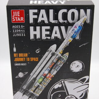 JIESTAR JJ9031 Trägerrakete Falcon Heavt mit 1104 Stück 8+