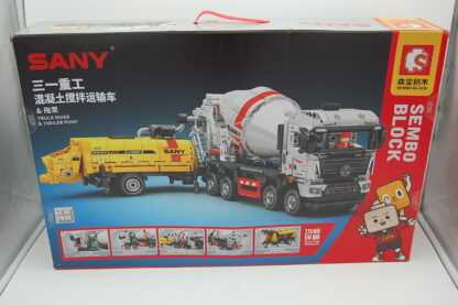 Sembo 712037 Betonmischer 2021 Teile  8+ – Bild 2