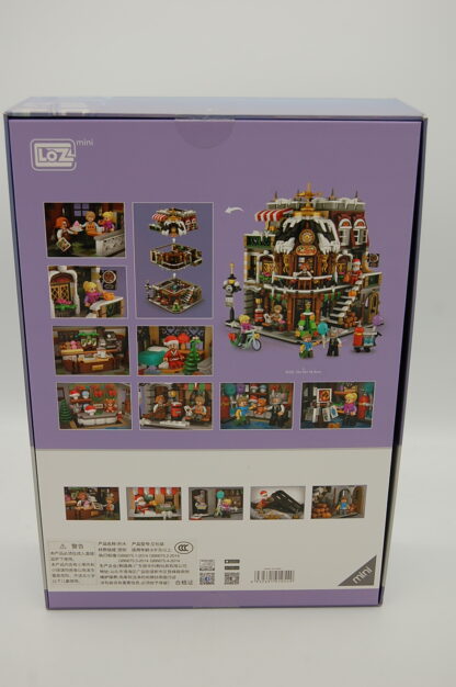 LOZ Mini Blocks 1054 Christmas Coffee Shop 2506 Klemmbausteine – Bild 2