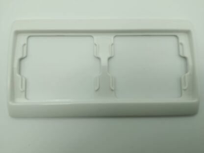 Berker 22812 2fach Rahmen polarweiß