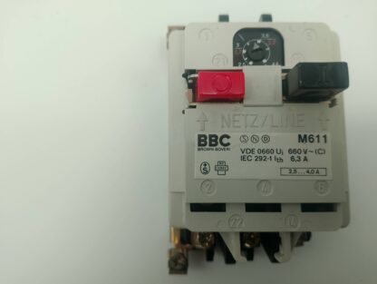 BBC M611 Motorschutzschalter 2,5 - 4 A