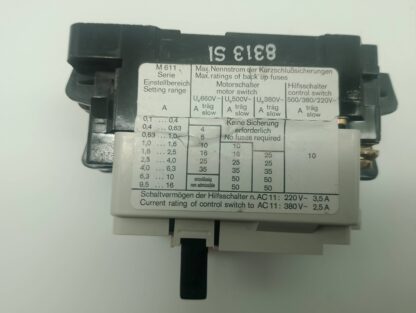 BBC M611 Motorschutzschalter 2,5 - 4 A – Bild 2