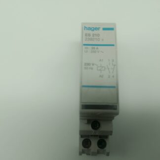 Hager ES 210 Installationsschütz Schütz mit 1 Schließer + 1 Öffner 230V AC 25A 1PLE